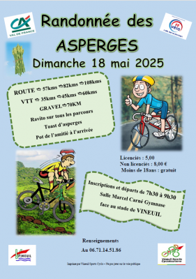 Flyer les asperges 2025
